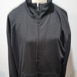 Vintage Black Ron Chereskin full-zip Size Medium Pullover Jacket
